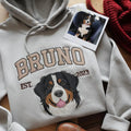 Custom Embroidered Pet Portrait Sweatshirt